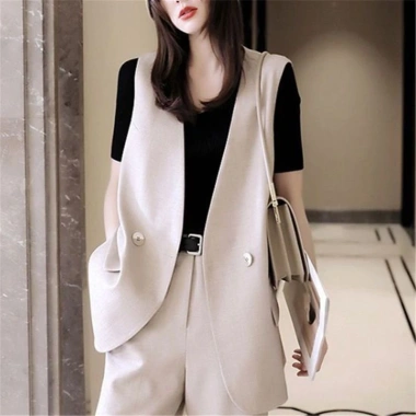 Bộ Đồ Vest Ba Món Phong Cách Phương Tây Nữ - Thời Trang Mùa Hè Giá Ưu Đãi 293k 8 Bộ Đồ Vest Ba Món Phong Cách Phương Tây Nữ - Thời Trang Mùa Hè Giá Ưu Đãi 293k 8