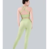 Bộ Đồ Yoga Nữ UNIQ Peel Áo Cổ Vuông Lưng X Quần Legging Cạp Thoáng Khí 418.077 6