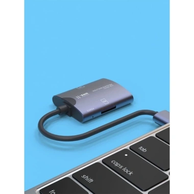 Bộ đọc USB Type-C sang TF & XD, tốc độ 480Mbps, nhanh cho điện thoại, còn 121.000₫