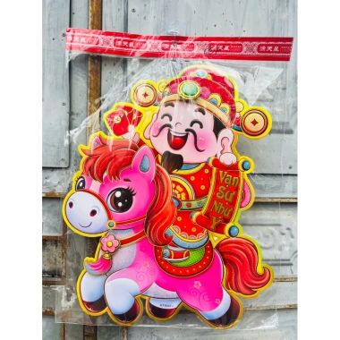 Bộ đôi 2 Hình Dán Ngựa 2.026 Size 50cm - Trang Trí Tết Chúc Mừng Năm Mới, 60.000 VNĐ 7