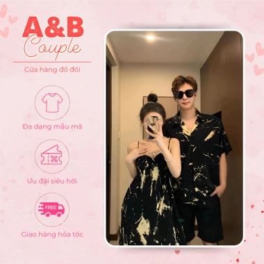 Bộ Đôi Áo Sơmi & Váy 2 Dây Họa Tiết Hàn Quốc 2.023 - Giảm còn 259.000₫ 2
