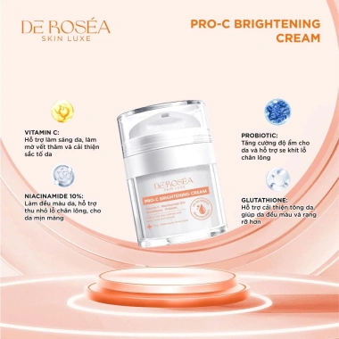 Bộ Đôi Avocado & Pro-C De Roséa - Dưỡng Da Nám Ngày & Đêm, Giá Ưu Đãi 650.000₫