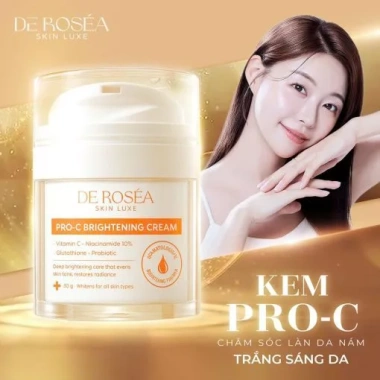 Bộ Đôi Avocado & Pro-C De Roséa - Dưỡng Da Nám Ngày & Đêm, Giá Ưu Đãi 650.000₫ 4 Bộ Đôi Avocado & Pro-C De Roséa - Dưỡng Da Nám Ngày & Đêm, Giá Ưu Đãi 650.000₫ 4