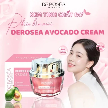 Bộ Đôi Avocado & Pro-C De Roséa - Dưỡng Da Nám Ngày & Đêm, Giá Ưu Đãi 650.000₫