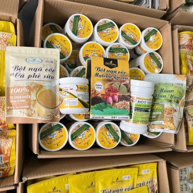 Bộ Đôi Bột Ngũ Cốc Mị Hương Giảm Cân Tan Mỡ - Tặng Thước Dây & Bình Nước, 115k