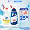 Bộ đôi bọt tuyết Sunlight POWERFOAM & Vim 500ml - Lau bếp, tẩy bồn cầu, giá chỉ 81.000₫