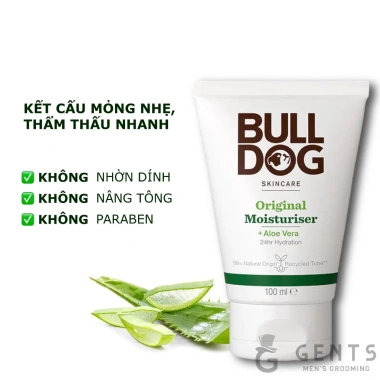 Bộ đôi Bulldog Skincare Original nam: sữa rửa mặt, tẩy tế bào chết, kem dưỡng ẩm - Sạch sâu, sáng da, đều màu 610.000₫