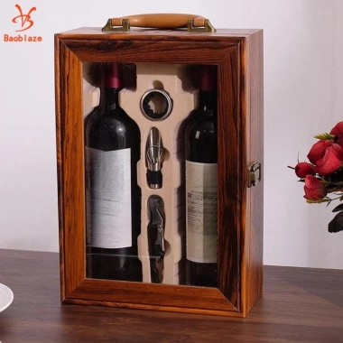 Bộ Đôi Chai Rượu Vang Hộp Quà Tặng - Bảo Quản DIY cho Tiệc Sinh Nhật và Kỷ Niệm, Giá ưu đãi 322.300đ
