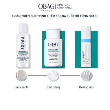 Bộ đôi chăm da Toner BHA Obagi Clenziderm M.D 148ml + Kem Dưỡng Phục Hồi Kinetin+ Hydrating 50ml - Giá 2.610.000đ 7