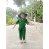 Bộ đôi cho bé và nón tai bèo, trang phục mầm non thời trang, giảm giá 24.200đ 2