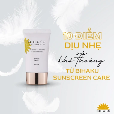 Bộ đôi chống nắng Bella The Sun 30v + Bihaku Sunscreen Nhật Bản – Dưỡng trắng ngừa lão hoá, giá 660k 4 Bộ đôi chống nắng Bella The Sun 30v + Bihaku Sunscreen Nhật Bản – Dưỡng trắng ngừa lão hoá, giá 660k 4