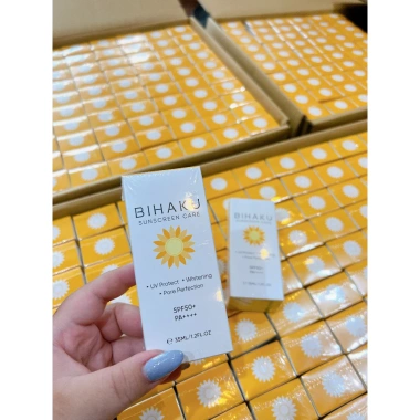 Bộ đôi chống nắng Bella The Sun 30v + Bihaku Sunscreen Nhật Bản – Dưỡng trắng ngừa lão hoá, giá 660k