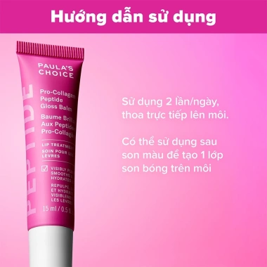 Bộ đôi dưỡng ẩm da mặt & môi Paula's Choice Pro-collagen Peptide – Căng mọng, mềm mịn, chỉ 1.587.000 VND 6 Bộ đôi dưỡng ẩm da mặt & môi Paula's Choice Pro-collagen Peptide – Căng mọng, mềm mịn, chỉ 1.587.000 VND 6