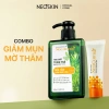 Bộ đôi giảm mụn lưng NEOACNES sữa tắm sạch mụn + gel nghệ mờ thâm - 99.000đ