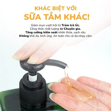 Bộ đôi giảm mụn lưng NEOACNES sữa tắm sạch mụn + gel nghệ mờ thâm - 99.000đ 4