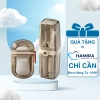 Bộ đôi hộp đựng bàn chải & xà bông HAMIRA trong suốt - Du lịch công tác, giảm còn 65k