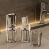 Bộ đôi hộp đựng bàn chải & xà bông HAMIRA trong suốt - Du lịch công tác, giảm còn 65k 5