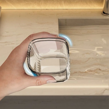 Bộ đôi hộp đựng bàn chải & xà bông HAMIRA trong suốt - Du lịch công tác, giảm còn 65k 7 Bộ đôi hộp đựng bàn chải & xà bông HAMIRA trong suốt - Du lịch công tác, giảm còn 65k 7