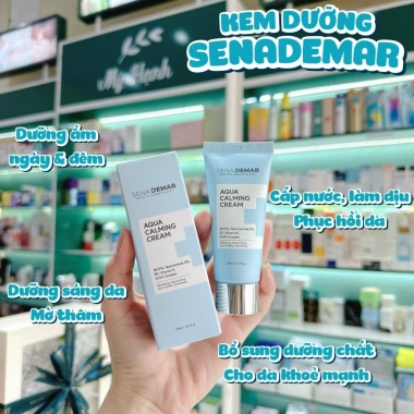 Bộ đôi Kem ngày Sena Demar Whitening 50ml + Kem đêm Aqua Calming 30ml – Dưỡng ẩm, phục hồi, giảm nám, 299.000₫ 7