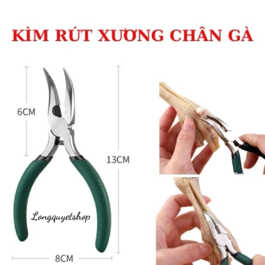 Bộ đôi kìm rạch da và rút xương chân gà - Nhỏ gọn, tiện lợi, giá chỉ 67.000đ