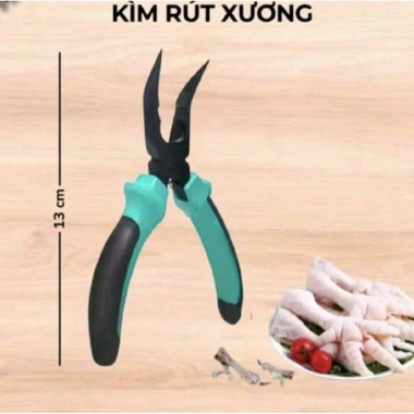 Bộ đôi kìm rút xương chân gà cán lớn màu xanh - Siêu tiện, giá chỉ 72.000₫
