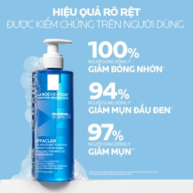 Bộ đôi làm sạch Double Cleansing cho da dầu mụn - Sữa rửa mặt & Tẩy trang, kiểm soát dầu, giảm mụn