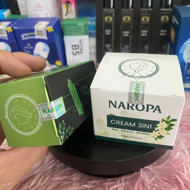 Bộ Đôi Naropa và Serum X3 Giảm Mụn Dưỡng Trắng Mờ Thâm Sạch Khỏe 85.000 VND 3