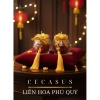 Bộ đôi nến thơm Liên hoa phú quý - Hương tinh tế, giảm giá còn 90.000 đồng 2