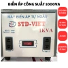 Bộ đổi nguồn 1KVA-3KVA Biến áp tự ngẫu 220V ra 100V, Bảo hành 24 tháng, 425.000 VND 10