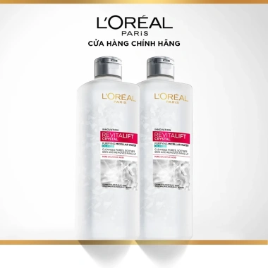 Bộ đôi nước tẩy trang L'Oreal Paris Micellar Water 3‑in‑1 400ml x2 – Làm sạch sâu, giảm giá 20% 13