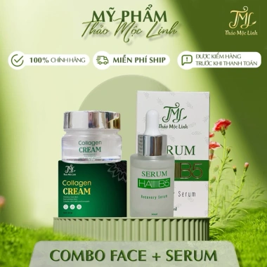 Bộ đôi phục hồi da: Kem dưỡng trắng da thảo mộc + se khít lỗ chân lông – Giá chỉ 699.000₫ 2