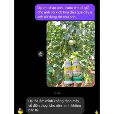 Bộ đôi vàng Siêu Ra Hoa - Siêu Dưỡng Trái Canxi Bo Hiệu Quả Cây Trồng Giá 130.000 VND 9