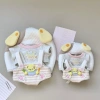 Bộ động vật 10cm Muối biển Mèo mèo + Chó sủa - Phụ kiện búp bê Cotton 175.665 VND