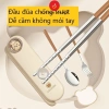 Bộ đũa thìa du lịch SUZUKO HOUSE Inox 304, hộp muỗng nĩa cute có nắp đậy TM15 - Giá chỉ 70.000 VND 4