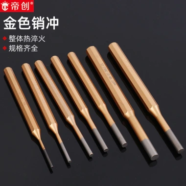 Bộ đục lỗ Dichuang Pin Punch Center Punch 6 mảnh 3-10mm Punch Flat 97EL - Giá ưu đãi 126.182₫