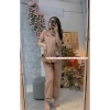 Bộ Đũi Gân Đẹp Cho Bầu & Sau Sinh - Áo Cộc, Quần Dài Thoáng Mát, Giá 126.500 VND 4