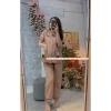 Bộ Đũi Gân Đẹp Cho Bầu & Sau Sinh - Áo Cộc, Quần Dài Thoáng Mát, Giá 126.500 VND 6