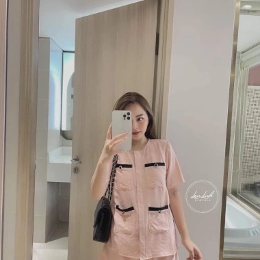 Bộ đũi viền túi pha cộc nhiều màu - Giá ưu đãi 124,200₫, chất liệu bền, thiết kế thời trang 5