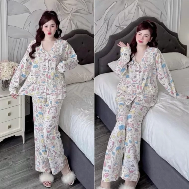 Bộ Đũi Xốp Bigsize 50-100kg M5 chất mát hoạ tiết cute giá chỉ 220.000₫ 9