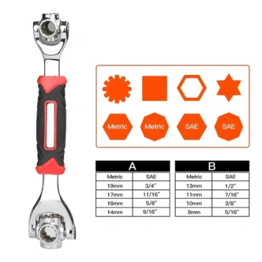 Bộ Dụng Cụ 52 Trong 1 Ratchet Spline Bu Lông Tay Xoay 360 độ Cờ Lê - Chỉ 50.000đ 7 Bộ Dụng Cụ 52 Trong 1 Ratchet Spline Bu Lông Tay Xoay 360 độ Cờ Lê - Chỉ 50.000đ 7
