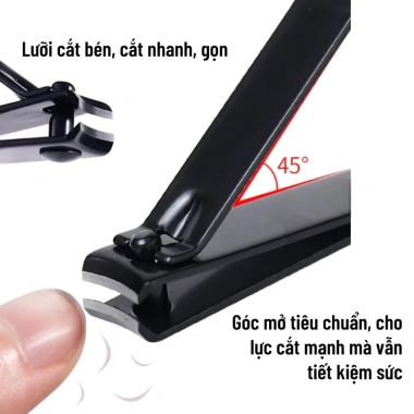Bộ Dụng Cụ Bấm Móng Tay Mercedes-Benz 4 Món Siêu Bén, Chống Gỉ, Hộp Kim Loại - Giá 109k 5