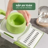 Bộ Dụng Cụ Bào Nạo Rau Củ 6 Món 5 Lưỡi Dao Bảo Vệ Tay An Toàn Giá 45.000₫ 3