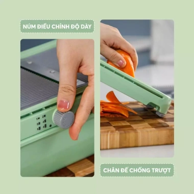 Bộ dụng cụ cắt gọt rau củ quả đa năng EL8.426 - Lưỡi dao cực bén, giá ưu đãi 406.700 VND 8