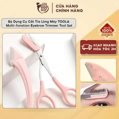 Bộ Dụng Cụ Cắt Tỉa Lông Mày TOOLA Multi-function BT-TLA096 - Giá Ưu Đãi 35.000₫ Bộ Dụng Cụ Cắt Tỉa Lông Mày TOOLA Multi-function BT-TLA096 - Giá Ưu Đãi 35.000₫