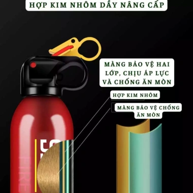 Bộ Dụng Cụ Cứu Hộ Thoát Hiểm Xe & Gia Đình - Bình Foam, Búa Kính, Vá Vít, 20.000 VND