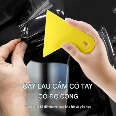 Bộ dụng cụ dán phim ô tô: cạo thép không gỉ, hút cố định vinyl, gạt nước nỉ - 22% giảm, còn 41.800₫
