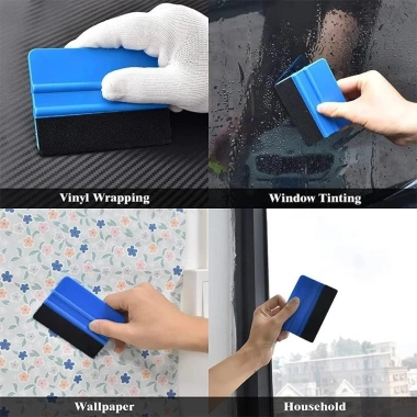 Bộ dụng cụ dán phim ô tô: cạo vinyl, gạt sợi carbon, dán cách nhiệt - Giá chỉ 24.000đ 3
