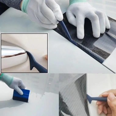 Bộ dụng cụ dán phim ô tô: cạo vinyl, gạt sợi carbon, dán cách nhiệt - Giá chỉ 24.000đ 4
