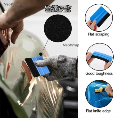 Bộ dụng cụ dán phim ô tô: cạo vinyl, gạt sợi carbon, dán cách nhiệt - Giá chỉ 24.000đ 7