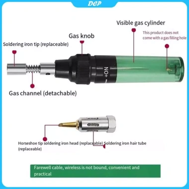 Bộ Dụng Cụ Hàn Sắt Cầm Tay DCP Đầu Bút 1.300°C Không Dây, Thổi Ngọn Đuốc Butan - Giá Ưu Đãi 121.951 VND 9 Bộ Dụng Cụ Hàn Sắt Cầm Tay DCP Đầu Bút 1.300°C Không Dây, Thổi Ngọn Đuốc Butan - Giá Ưu Đãi 121.951 VND 9